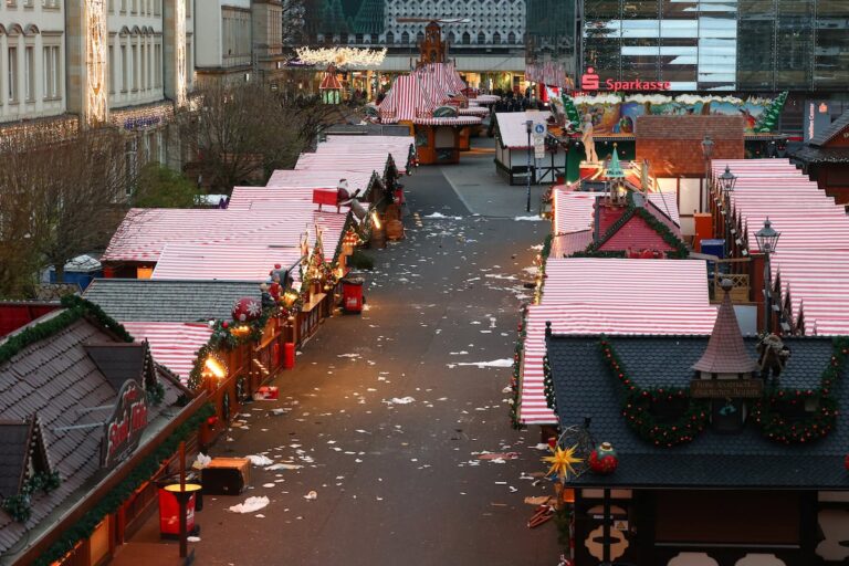 El autor del atropello de Magdeburgo accedió al mercadillo navideño por una salida de emergencias | Internacional
