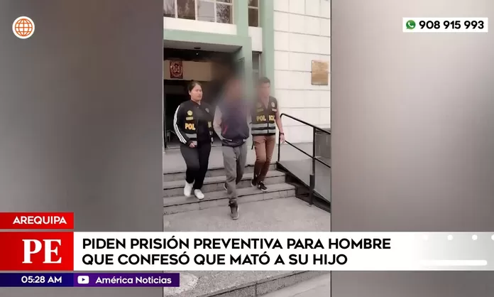 Piden prisión preventiva para venezolano que mató a su hijo