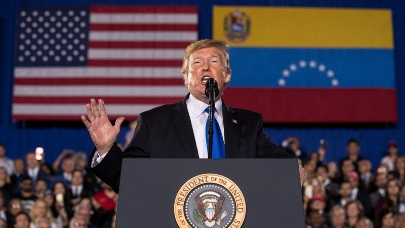 CNN verifica: Trump dice falsamente que criminalidad en Venezuela se redujo porque sus delincuentes llegaron a EE.UU. CNN verifica: Trump dice falsamente que criminalidad en Venezuela se redujo porque sus delincuentes llegaron a EE.UU.