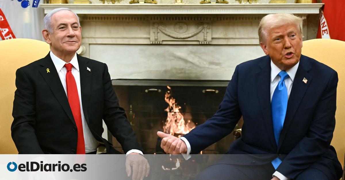 Trump dice que los palestinos desplazados de Gaza siguiendo su plan no podrán regresar Trump dice que los palestinos desplazados de Gaza siguiendo su plan no podrán regresar