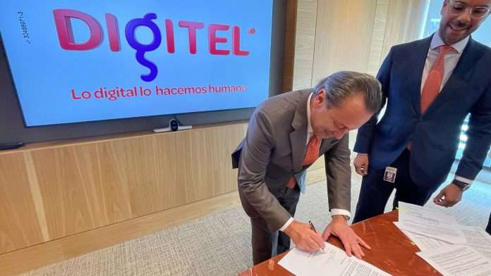 Digitel firma contrato para la explotación de la red 5G en el país Digitel firma contrato para la explotación de la red 5G en el país