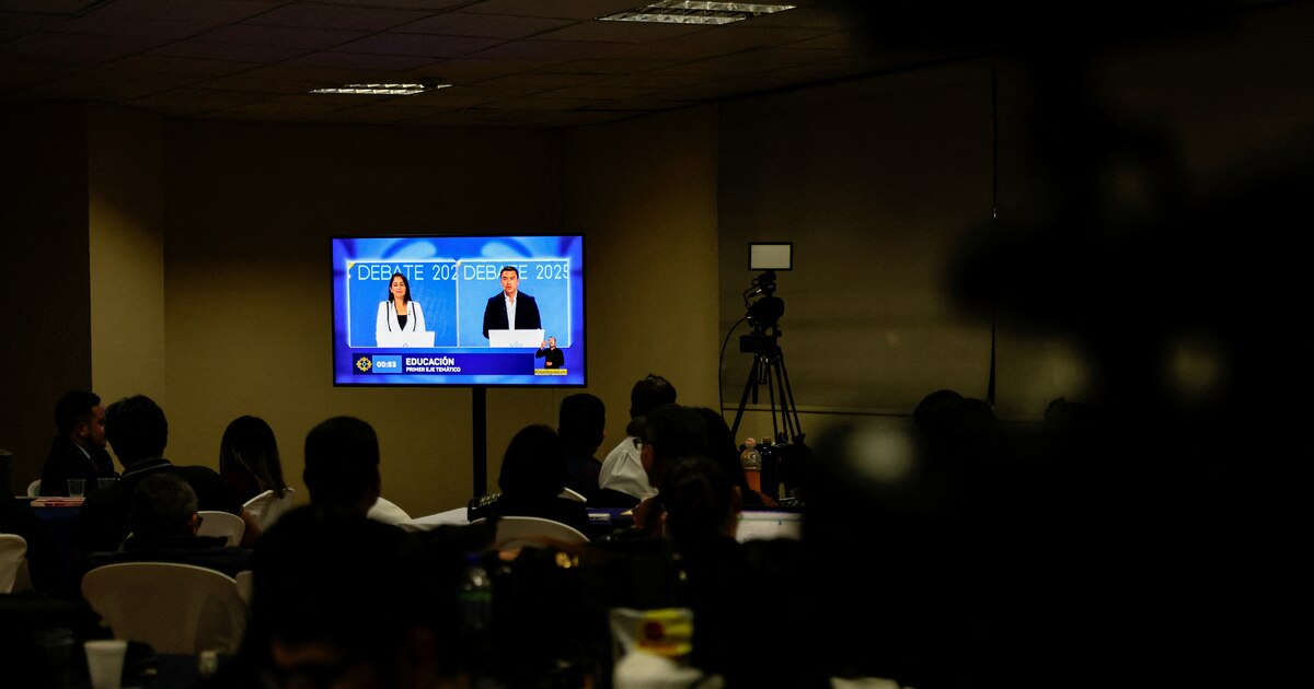 Más de 10 millones de ecuatorianos siguieron el debate presidencial Más de 10 millones de ecuatorianos siguieron el debate presidencial