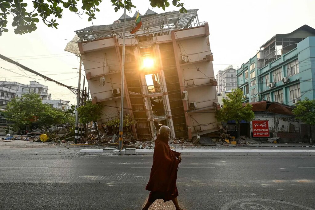 El terremoto de Birmania fue una ruptura "especial" de falla de desgarre, de 450 kilómetros y muy rápida
