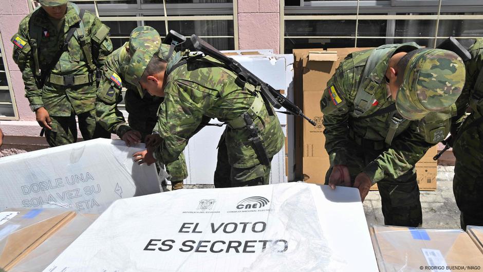 Ecuador acusa a Venezuela de sustraer material electoral – DW – 18/04/2025 Ecuador acusa a Venezuela de sustraer material electoral – DW – 18/04/2025