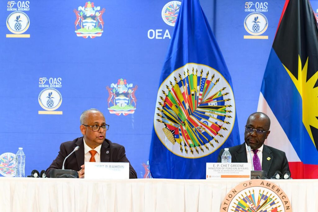 Albert Ramdin urge transparencia en las próximas elecciones municipales de Venezuela Albert Ramdin urge transparencia en las próximas elecciones municipales de Venezuela