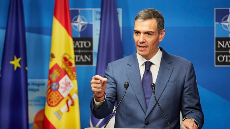 Sánchez ratifica que España no superará el 2,1 % del PIB en defensa con el aval de la OTAN