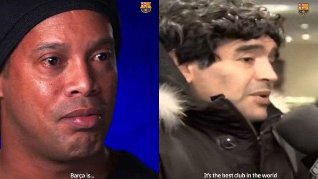El vídeo de la vuelta a ‘casa’: Maradona, Ronaldinho, Stoichkov, Cruyff… El vídeo de la vuelta a ‘casa’: Maradona, Ronaldinho, Stoichkov, Cruyff…