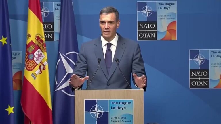 La OTAN se compromete a gastar el 5 % PIB en defensa para 2035 con discrepancia de España