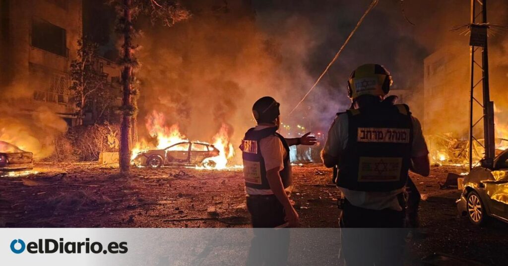 Irán reanuda sus bombardeos sobre Israel como respuesta a los ataques de este domingo que dejan docenas de muertos Irán reanuda sus bombardeos sobre Israel como respuesta a los ataques de este domingo que dejan docenas de muertos
