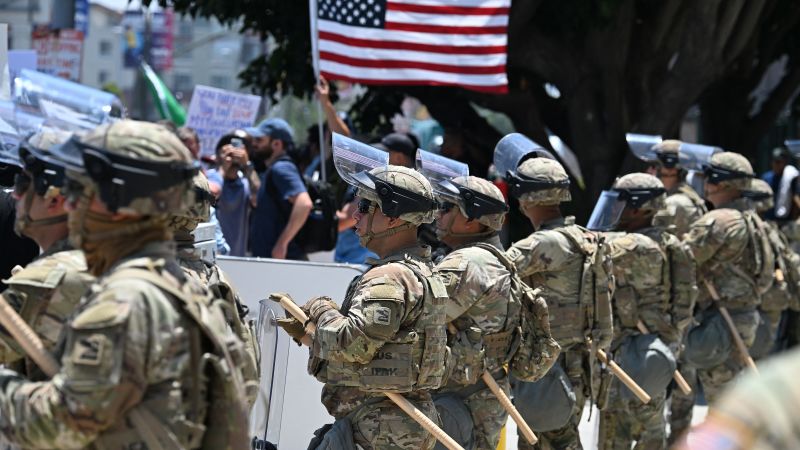 ¿Insurrección? ¿Rebelión? ¿Puede Trump tomar legalmente el control de la Guardia Nacional de California? ¿Insurrección? ¿Rebelión? ¿Puede Trump tomar legalmente el control de la Guardia Nacional de California?