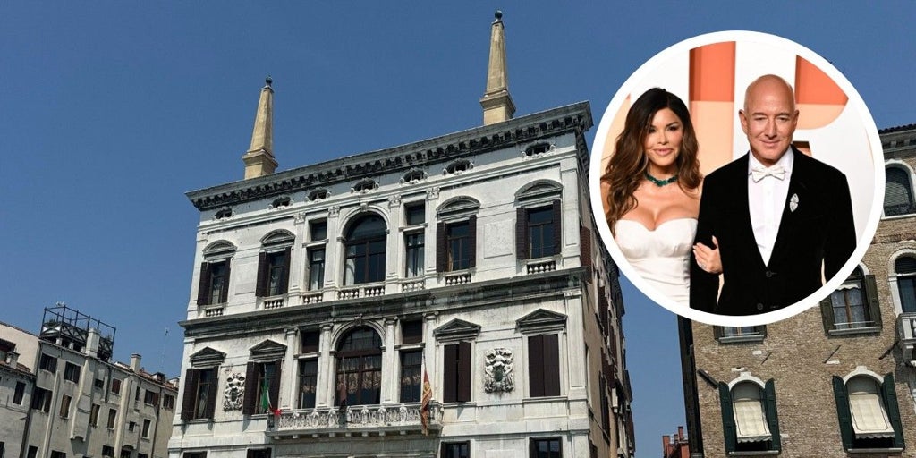 el hotel de Venecia en el que se hospedan Jeff Bezos y Lauren Sánchez antes de su boda el hotel de Venecia en el que se hospedan Jeff Bezos y Lauren Sánchez antes de su boda